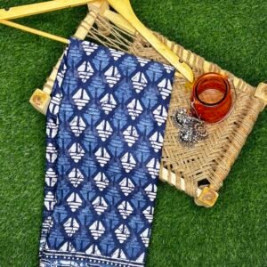Indigo saree