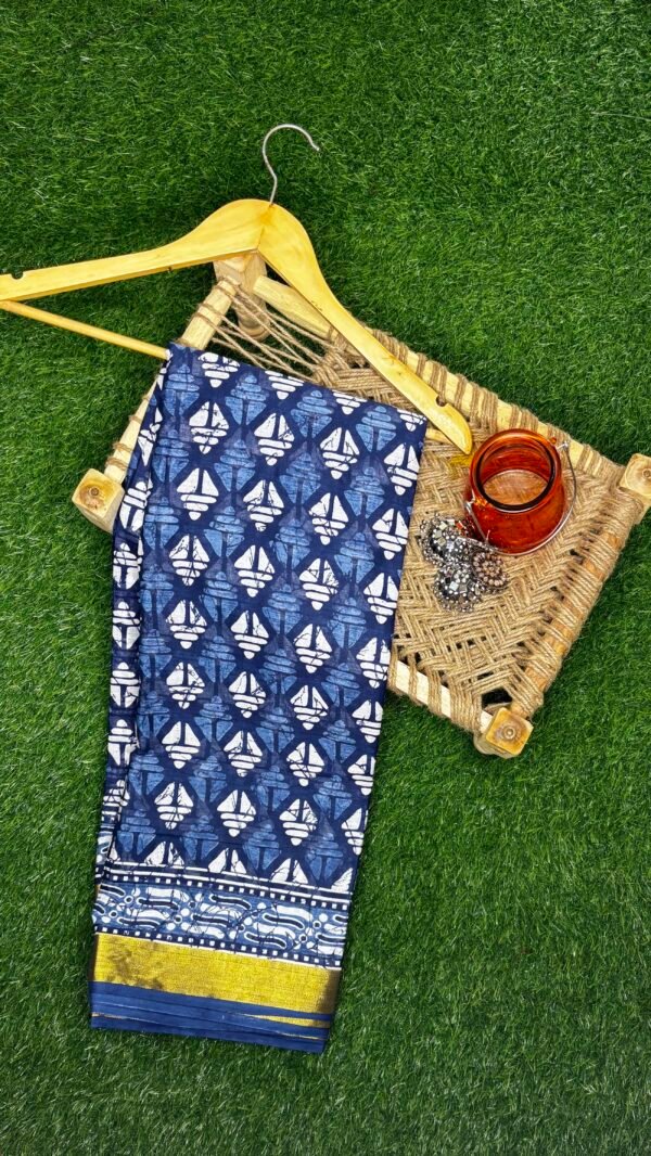Indigo saree