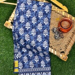 Indigo saree