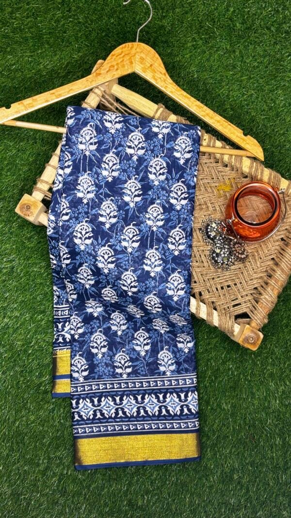 Indigo saree