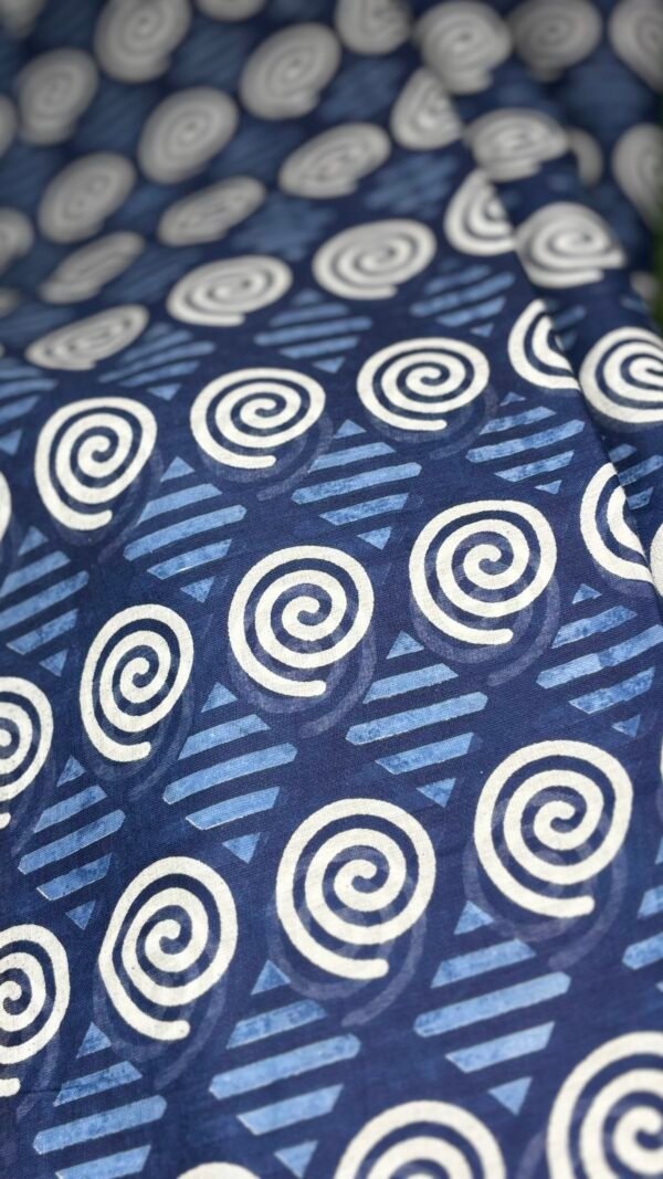 Indigo saree - Image 4
