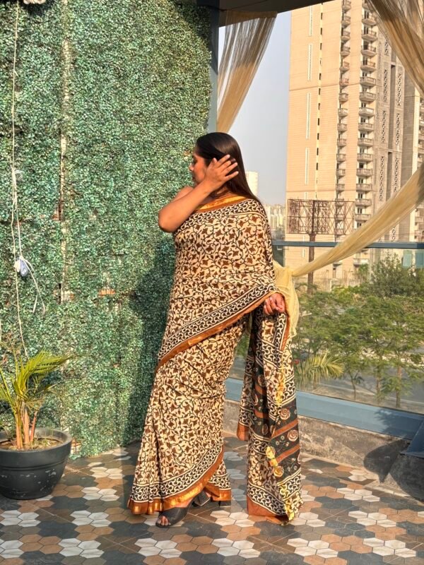 Kalamkari saree - Image 2