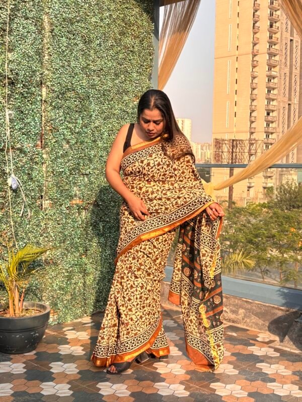 Kalamkari saree