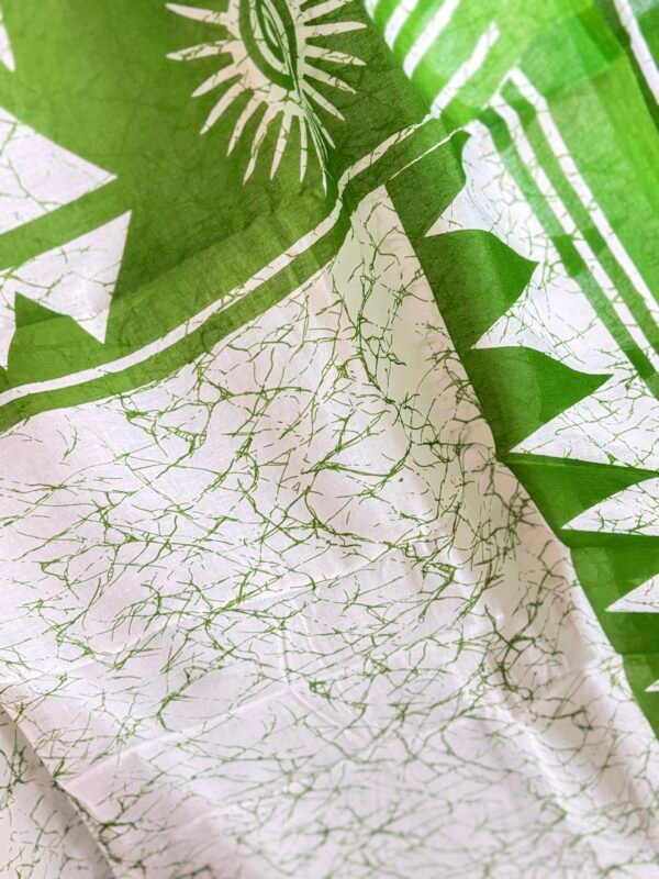 Malmal Cotton Saree - Image 3