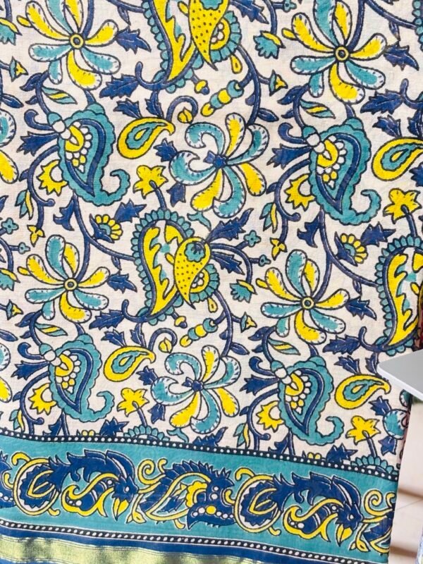 Kalamkari saree - Image 3