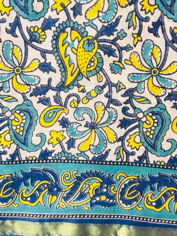 Kalamkari saree - Image 4
