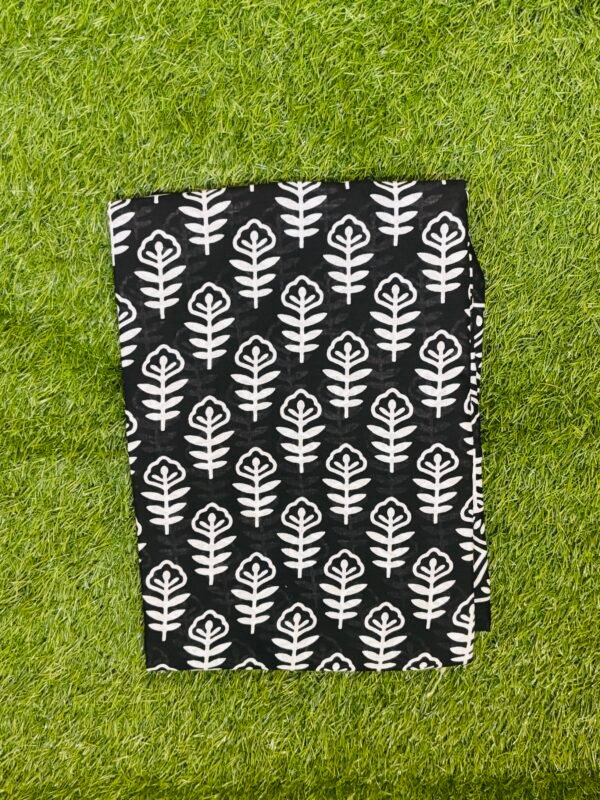 Malmal cotton saree - Image 2