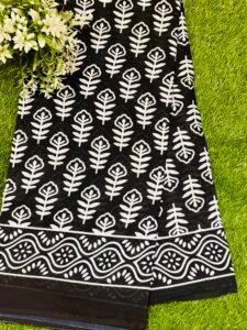 Malmal cotton saree
