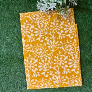 Haldi Yellow  Malmal Cotton