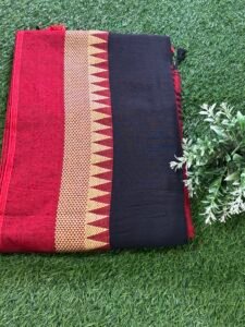 Black Colour Khadi Cotton