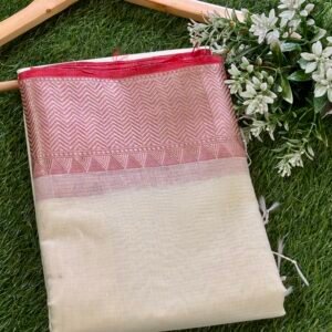 White luxary Kerala Cotton