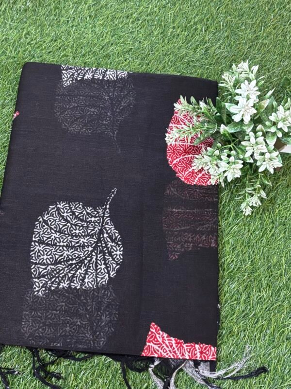 Lilen cotton saree