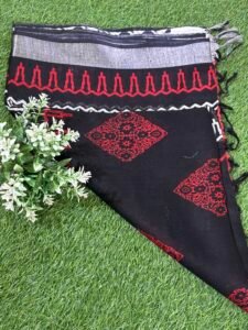 Lilen cotton saree
