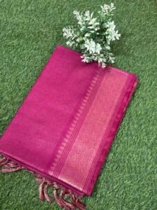 cotton silk saree