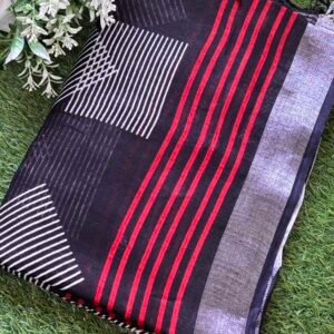 lilen cotton saree