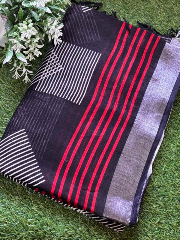 lilen cotton saree