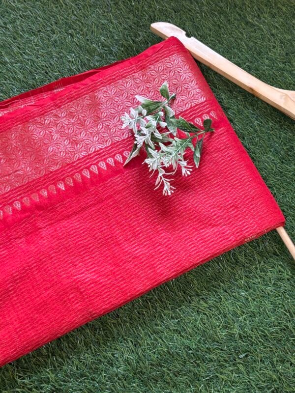 cotton silk saree - Image 2