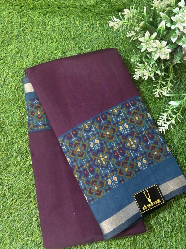 Pure muslin cotton saree