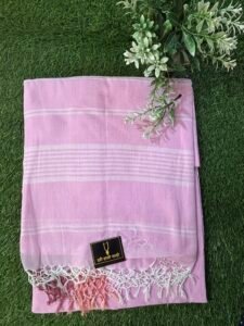 Blush Pink Khadi Cotton