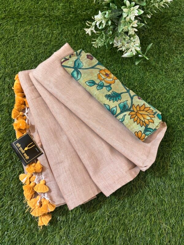 Khadi cotton saree