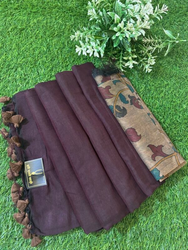 Khadi cotton saree