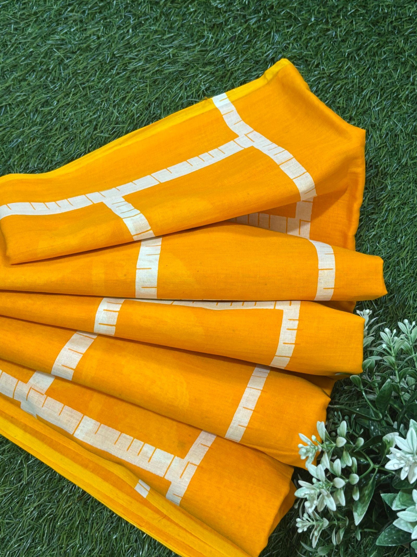 Sweet Orange Malmal Cotton