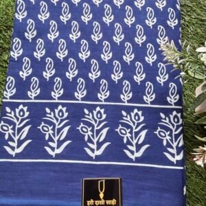 Indigo saree
