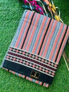 Neelam Strip Malmal Cotton