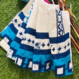 Leaf Jaal Print Malmal Cotton