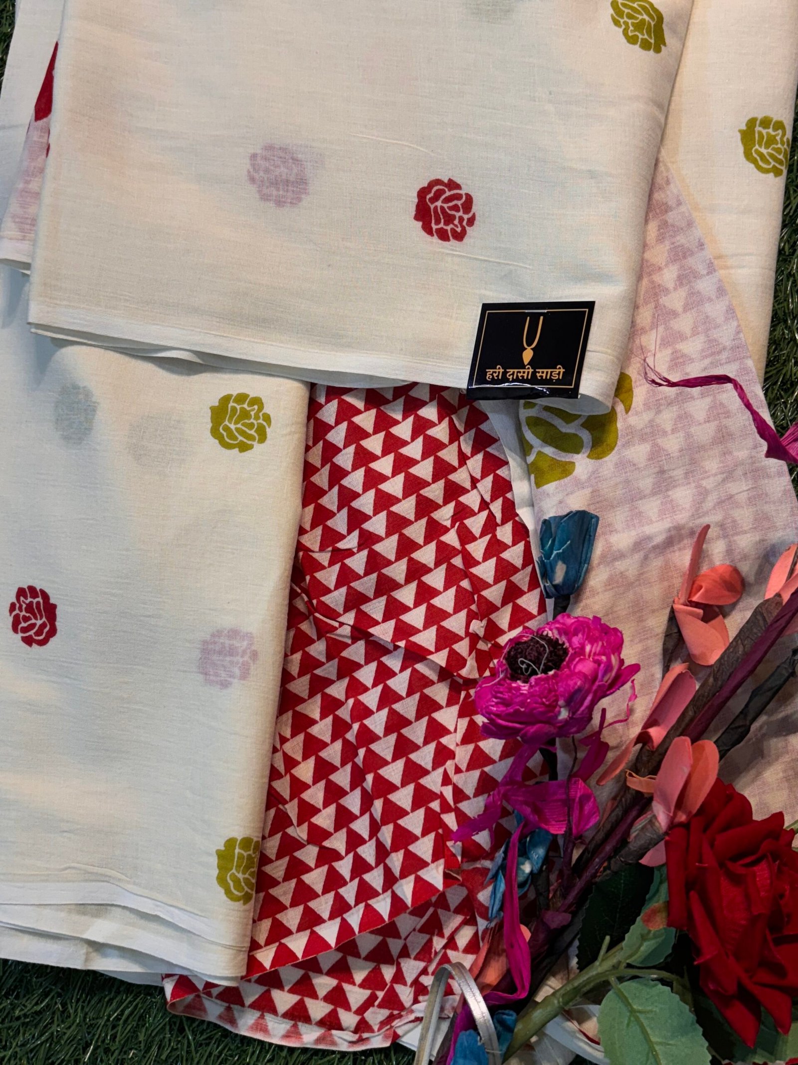 Flower Buta Malmal Cotton - Image 3