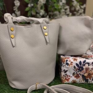 Calm Beige Bucket Bags