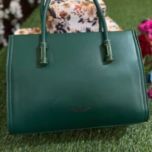 Teal Green PU leather
