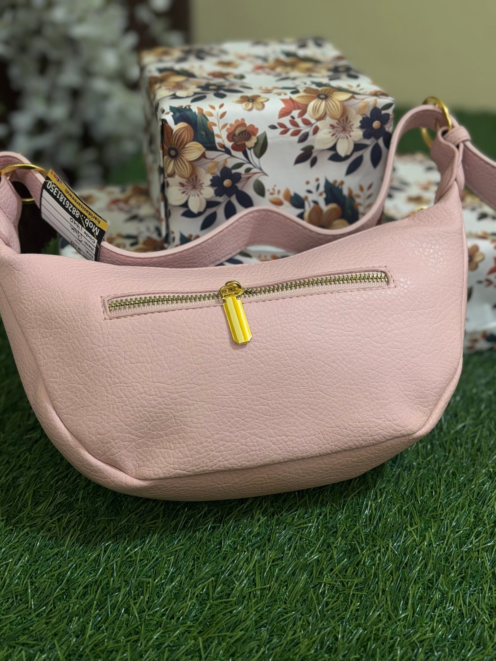 Baby Pink Casual Bag - Image 2