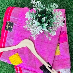 katha work saree
