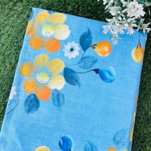 Hand print saree