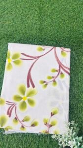 Hand print saree